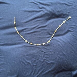 Elegant Silver Beaded Necklace